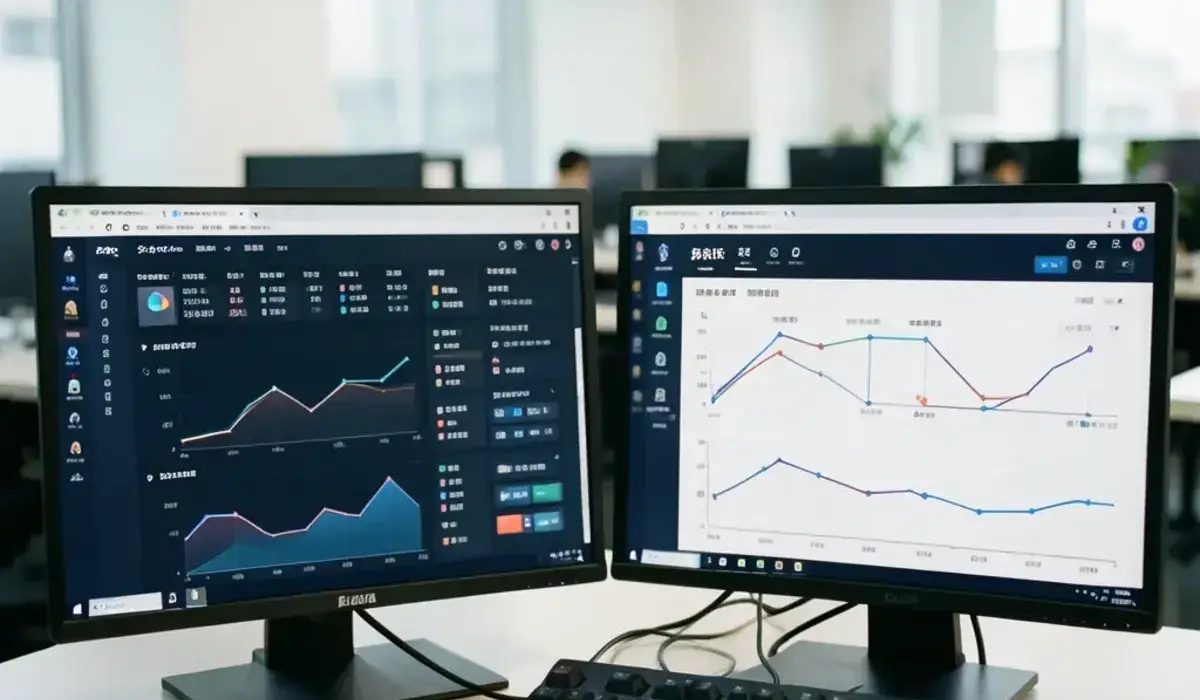 エンタープライズ業務システムのダッシュボード
